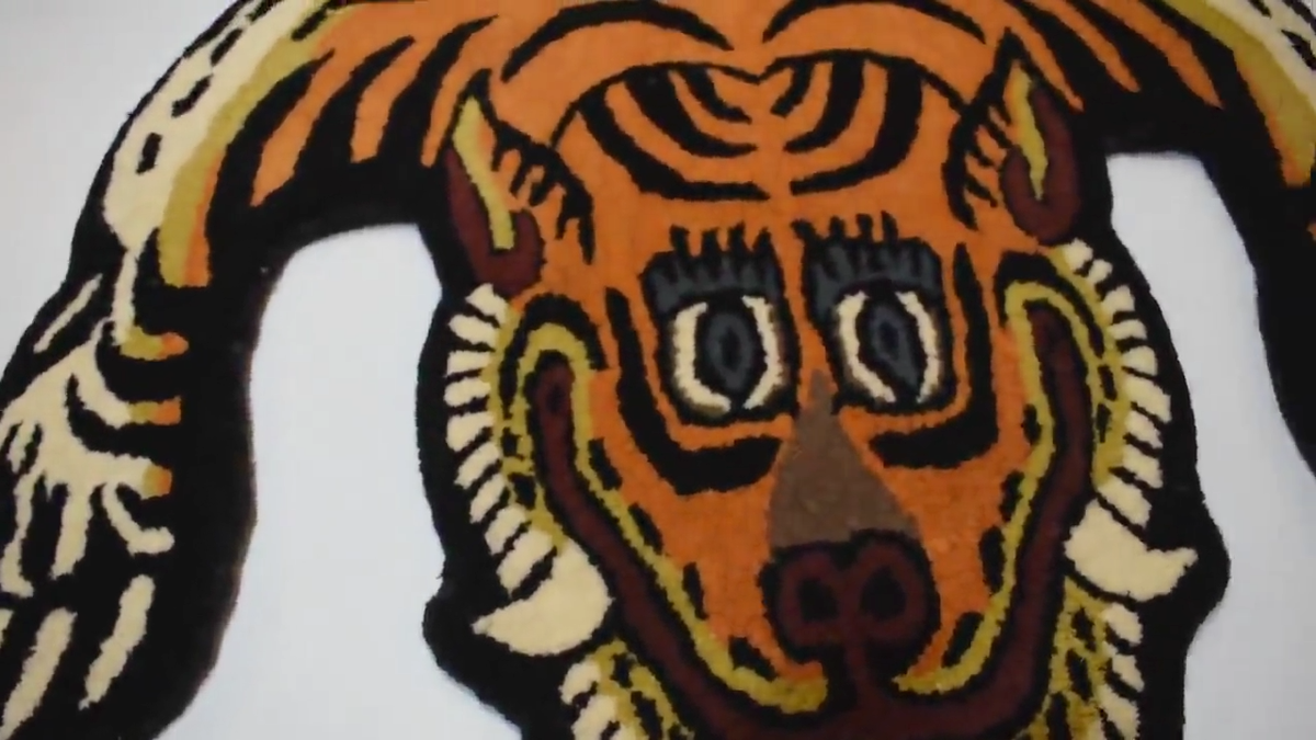 ACME Furniture TIBETAN TIGER RUG ラグ TIBETAN TIGER RUG M チベタンラグ（ラグ・マット）｜ACME