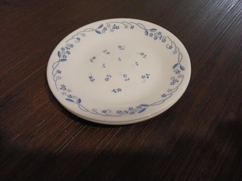  4pc Vintage Corelle by Corning Provincial Blue Bread Dessert Plate 6.75" - Picture 1 of 4