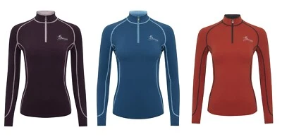 LeMieux Grundschicht Marine/Sienna/Fig - technisch, schweißableitend, weiche Nähte