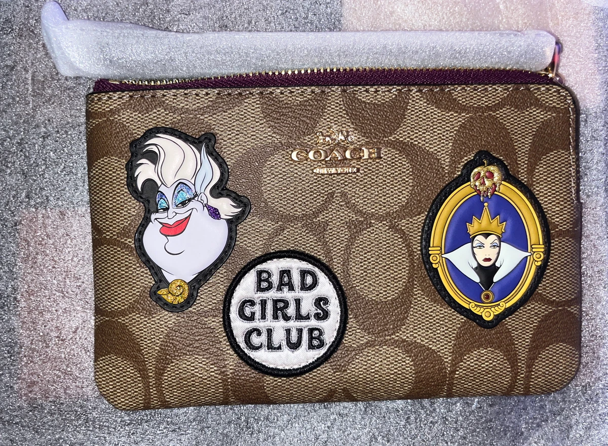 Disney+x+Coach+Villains+Ursula+Little+Mermaid+Wristlet for sale