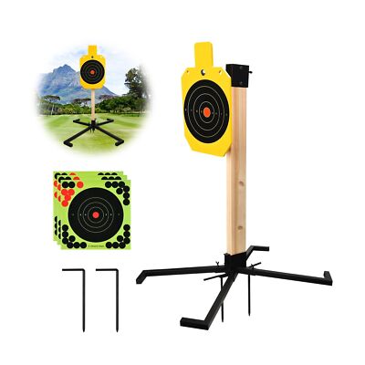 GADFISH AR500 Steel Target, 3/8 Inch Thick Target Stand System, Steel Hostage...