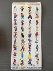 Vintage Disney Characters 15 x 6 1/2 Paper Print "18 Different Masterpieces"