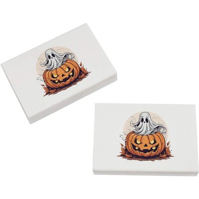 2 Radiergummis / Gummis ''Pumpkin & Ghost'' 45 mm (ER00058219)