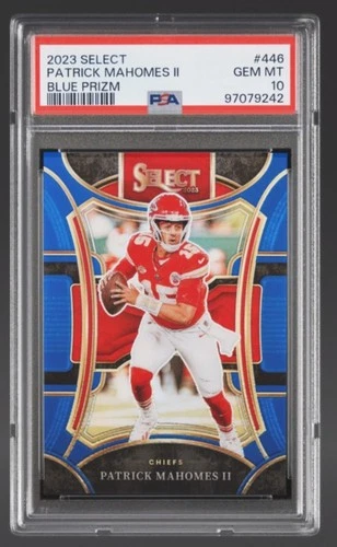 2023 Panini Select - Suite Level Patrick Mahomes II #446 Blue Prizm /99