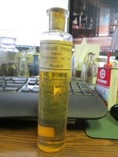 Standard Oil Co. Indiana Polarine Laboratory bottle Refined & Lubrication Oils