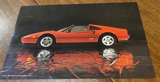 Vintage Ferrari Poster 1990 13.5in x 9in No holes/Rips/Tears