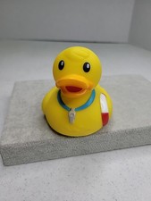 Rubber Duck Yellow Sailor Boy Life Guard Duckie 3.5"