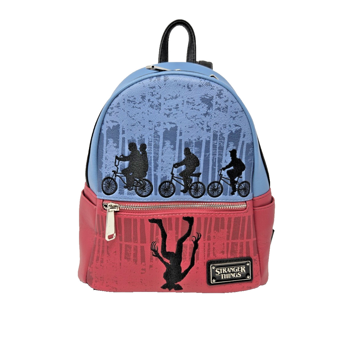 Rare Loungefly Stranger Things Upside Down Color-Block Mini Backpack Netflix