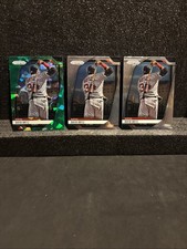 2025 Panini Prizm Baseball David Ortiz Green Cracked Ice and Base