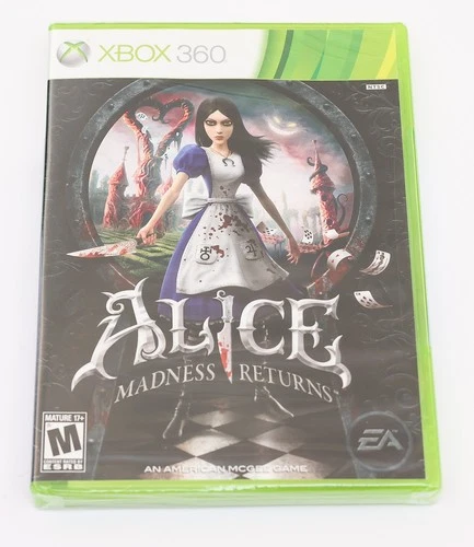 Alice Madness Returns - Microsoft XBOX 360 NTSC US Canada Release - New & Sealed