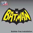 BATMAN  LOGO Decal Sticker Comic Dark Knight Colored