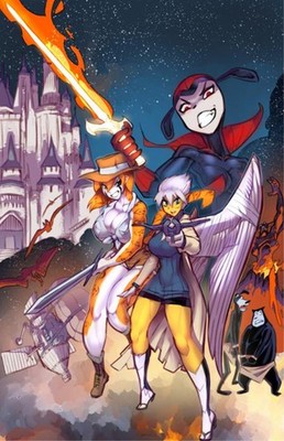 Tifanny & Charlotte On Another World #1 (Cvr B) (2025) Fred Perry Lunar Exclusiv