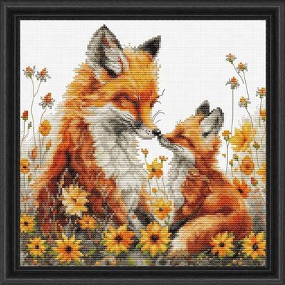 Luca-S Tenderness Kit & Frame Counted Cross-Stitch
