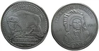 Titanium Bullion Round - 1 Oz American Buffalo .999 Fine Coin