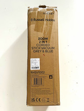 Russell Hobbs Zoom 2 in 1 Corded Bagless Stick Vacuum Grey/Blue RHSV1002