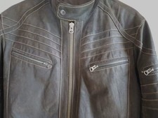 Herren Wildlederjacke Angelo Litrico dunkelbraun Größe L