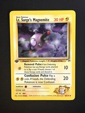 Lt. Surge's Magnemite (50) Uncommon Gym Heroes 050/132 NM on eBay