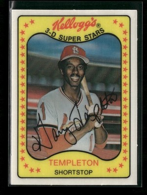 1981 Kellogg's 3-D Super Stars #27 Garry Templeton St. Louis Cardinals