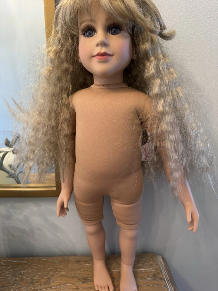 muñeca my twinn 23 hermosas pestañas de pintura facial pesada sin defectos sin chirridos Foto 4 de 4