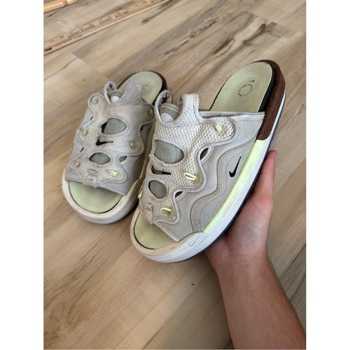 Nike Offline 2.0 Bone Barely Volt Men Size 8 Slides Sandals CZ0332-002