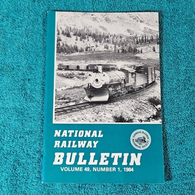 1984 National Railway Bulletin NRHS Band 49 Nummer 1 Eisenbahn Züge
