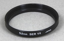 52-Series VII 7 52mm Lens to Series VII 7 Filter Thread Step-Up Adapter Ring
