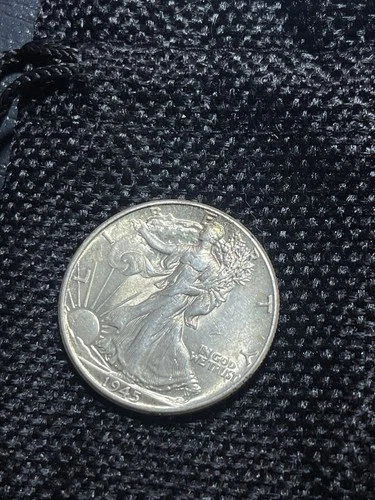 1945-P Walking Liberty Half Dollar AU