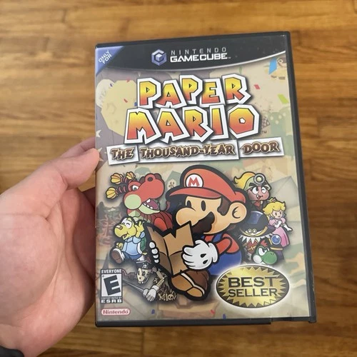 Paper Mario: The Thousand-Year Door (Nintendo, 2004) Case/artwork  Only. No Game