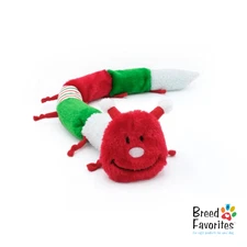 Zippypaws Christmas Caterpillar Large Dog Toy