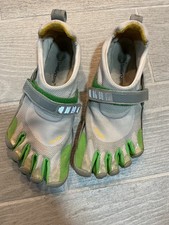 Vibram Five Fingers Bikila Womens 8 EU 39 Green Gray Barefoot Running Shoes W345