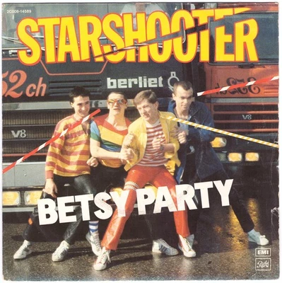 STARSHOOTER Betsy Party Otage dollars 1978 French Punk LYON SP Pathé 45T - Photo 1/4