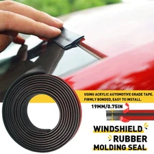 Car 4M Roof Windshield Window Seal Rubber Sealed Strip Moulding Trim Accessories