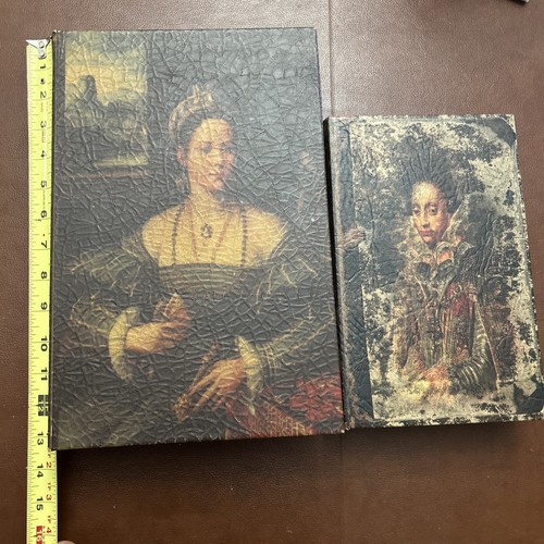 Duchess of Ferrara 1535 & Princess Magdalene of Bavaria 1613 book Hidden Storage