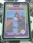 1975-76 O-PEE-CHEE OPC French Canadian Variant George Brett 228 RC Set Break