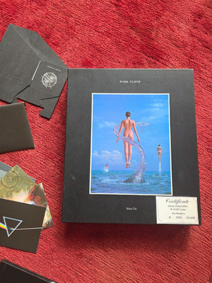 Pink Floyd Shine BOX SET-EDITION von 1992  EMI, Kpl.mit 9 neuwertigen CD/s