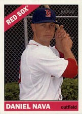 2015 Topps Heritage Baseball Card #380 Daniel Nava