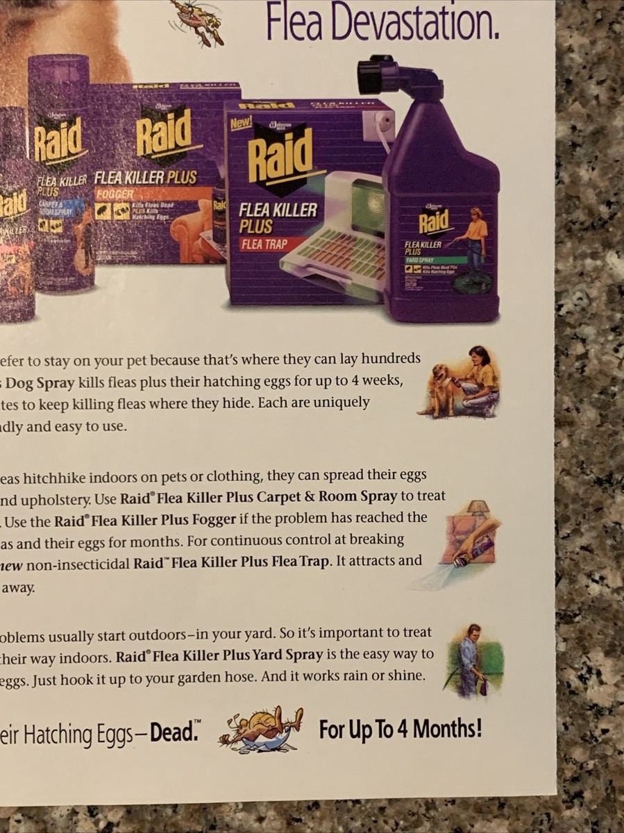 Raid Indoor Flea Control Raid 51656 Flea Killer, 16 Oz