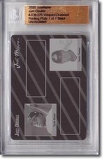 Thomas Diamond * Edison Volquez * Rookie Printing Press Plate BGS 1/1
