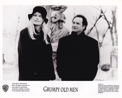 Presse Foto Film Grumpy Old Men Daryl Hannah & Kevin Pollak 1993