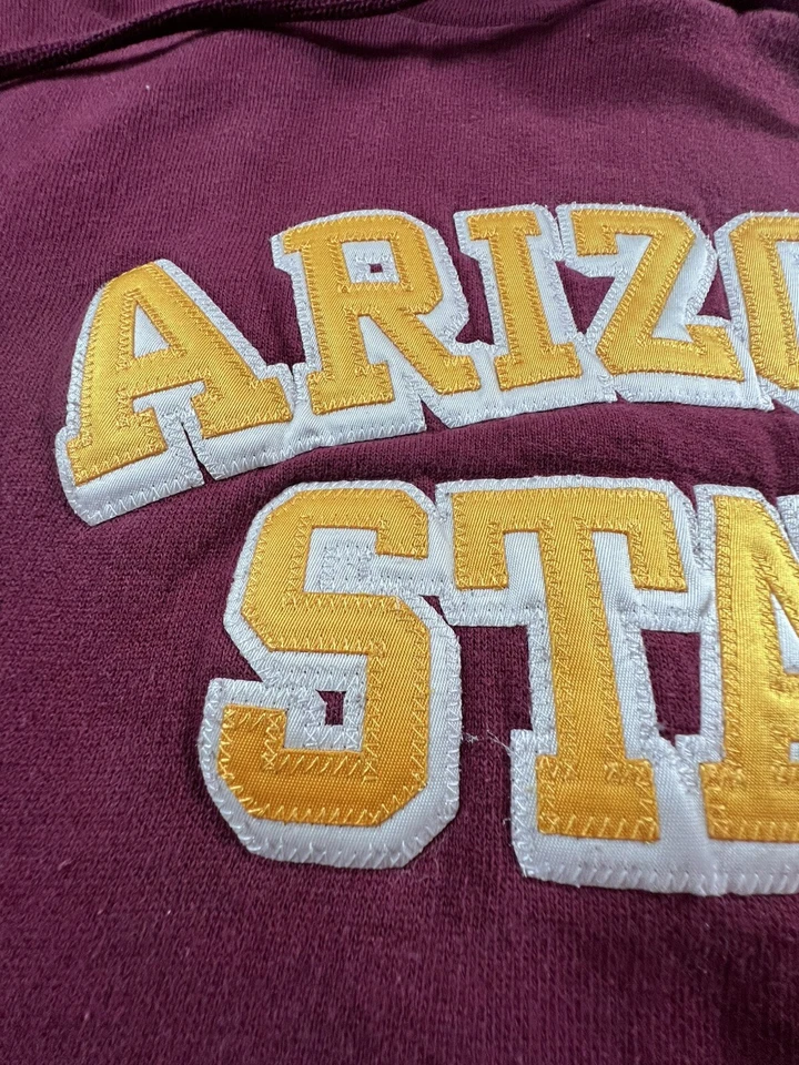 Arizona State Sundevils Russell Sudadera con Capucha Atlética Pequeña Ropa de Calle Foto 3 de 4