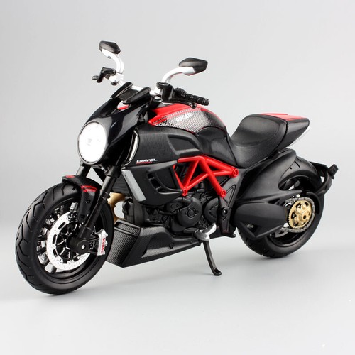 1:12 échelle maisto Ducati Diavel vélo de rue moulé sous pression moto modèle cruiser jouet - Photo 1 sur 12