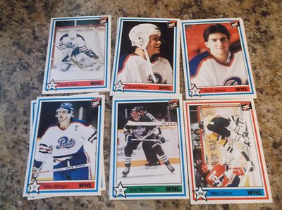 1990-91 7th Inning Sketch # 183 DUSTY IMOO REGINA PATS WHL 