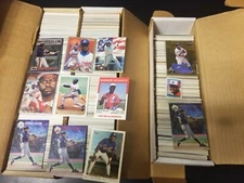 Huge Lot of 2,150 Marquis Grissom Cards - Base, Inserts, Parallels, RCs, SPs, #s