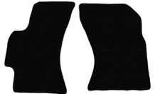 Schwarz Fußmatten, Teppiche VORNE für Subaru Outback II, III kombi 1999-2009 14x