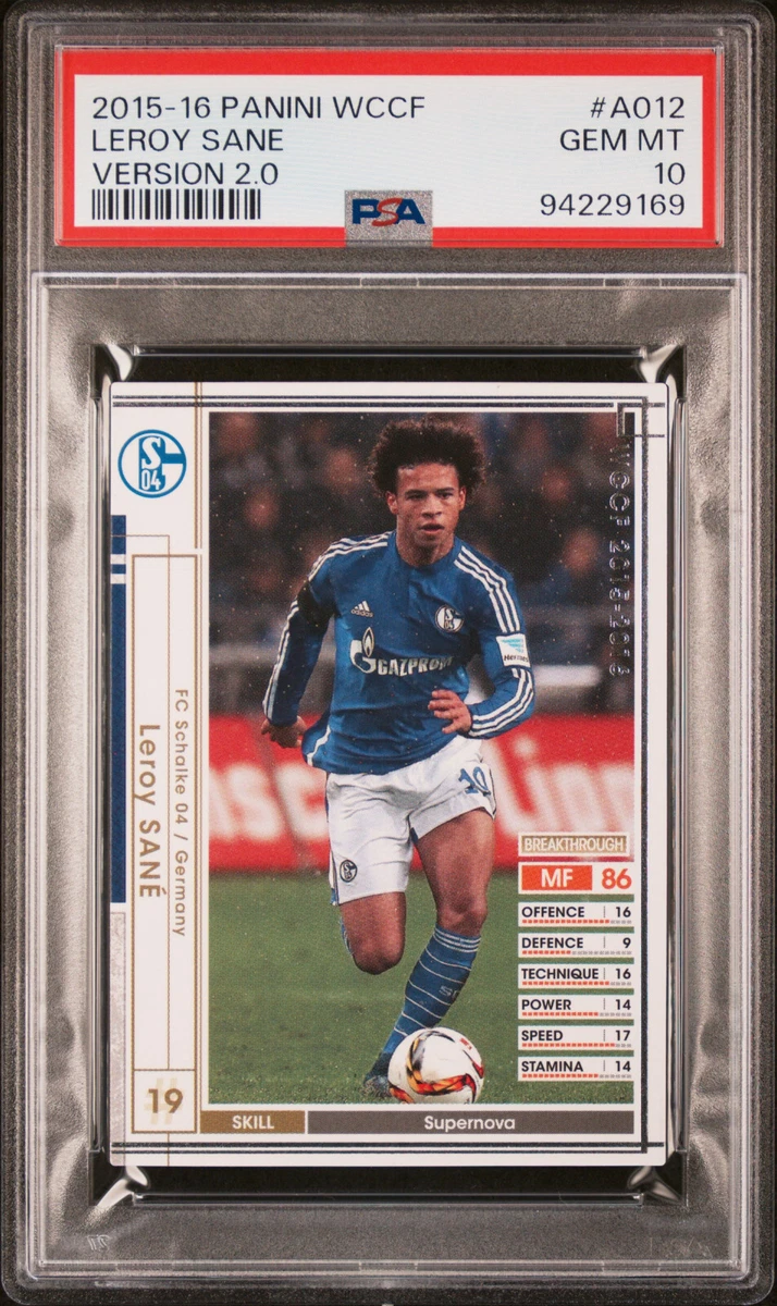 2015-16 Panini WCCF - Leroy Sane #A012/159 for sale | eBay