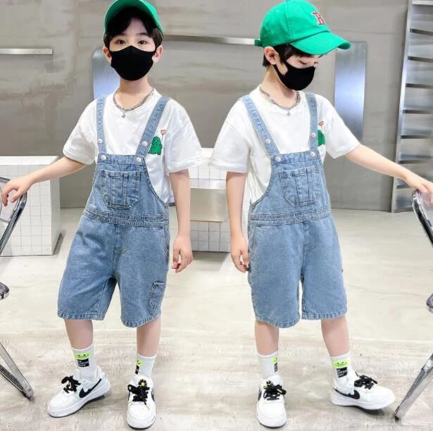 Buy KIDSCOOL SPACE Baby Little Girls Boys Jeans Shorts,Ripped Stretchy  Simple Design Cute Summer Denim Pants Online at desertcartINDIA