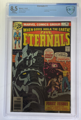 The Eternals #1 CBCS 8.5 Marvel Comics 1976 1st app & origin the Eternals