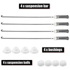 4Pcs W10780045 W10821956 Suspension Rod Kit for Whirlpool Kenmore Washer