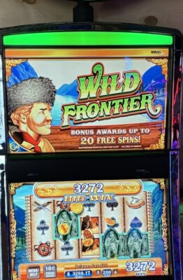 WMS BB2 WILD FRONTIER SLOT MACHINE GAME CARD ONLY SOFTWARE TESTED FUN POPULAR