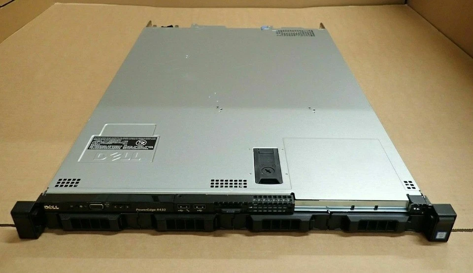 Dell PowerEdge R430 CTO 1U Rack Mount Server 4 x 3.5" 2 x 2.5" H730 RAID 2 x PSU - Image 2 of 4